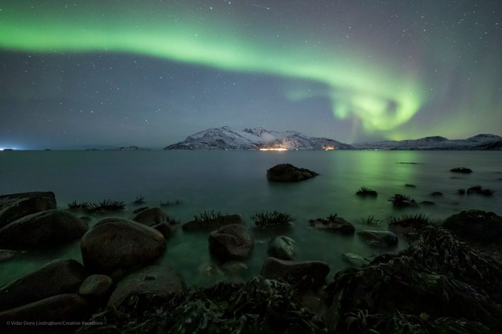 Aurora boreal en Noruega