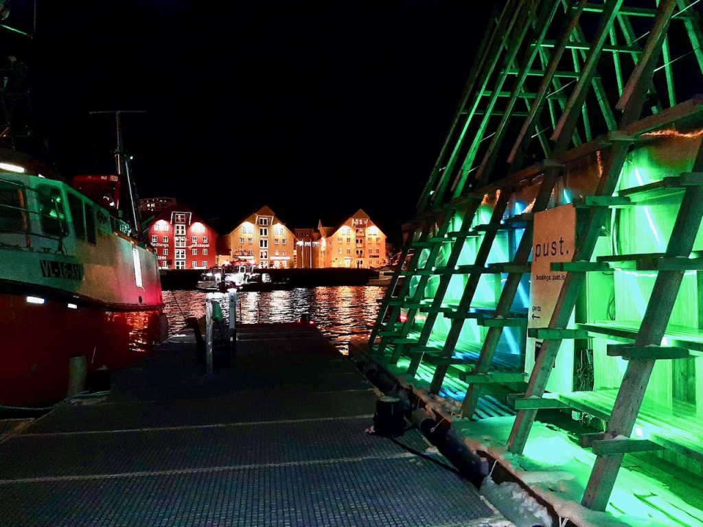 Sauna flotante en Tromso