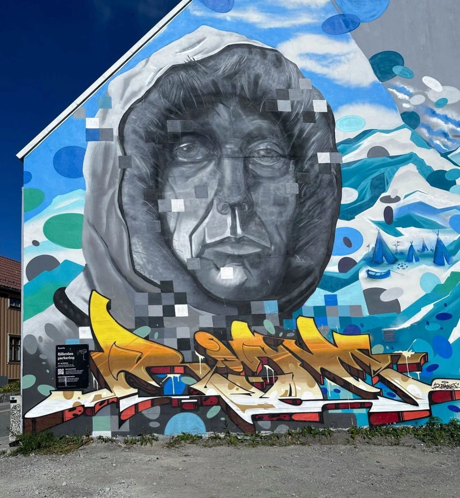 Arte urbano en Tromso
